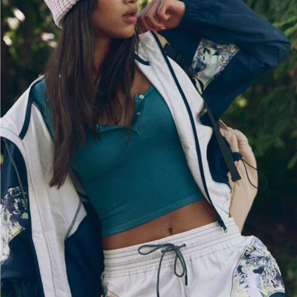 Women's Athletic Shorts - White